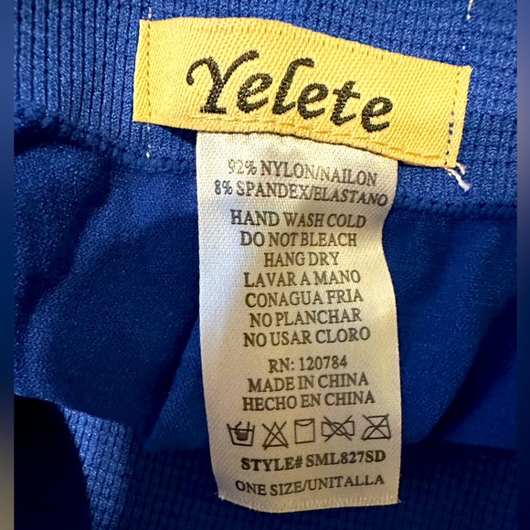 NWT Blue Leggings | OS Regular - Picture 8 of 10